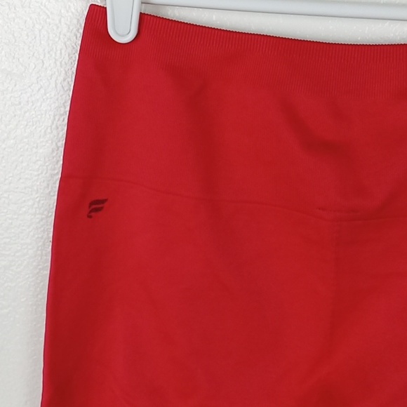 Fabletics Leggings Women's Red W24 L24 Activewear Workout No size tag Yoga - Picture 5 of 6
